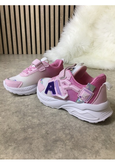 Günlük Unisex Çocuk Sneaker Lastik Bağcıklı Cırtlı Hafif Nefes Alabilen Spor Ayakkabı 080 Pembe - Beyaz 013 Günlük Unisex Çocuk Sneaker Lastik Bağcıklı Cırtlı Hafif Nefes Alabilen Spor Ayakkabı 080 Pembe - Beyaz 013