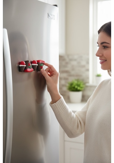 Hediyelik 4 Adet Mıknatıslı Magnet