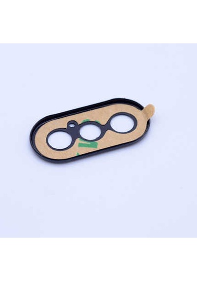 Apple Uyumlu iPhone X Zore Metal Kamera Koruyucu Gold