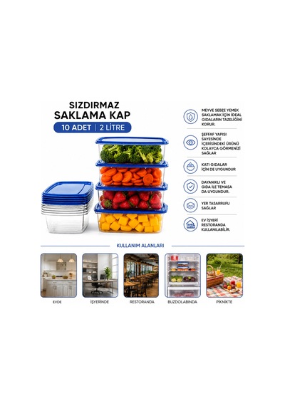 Sızdırmaz Saklama Kabı Çr