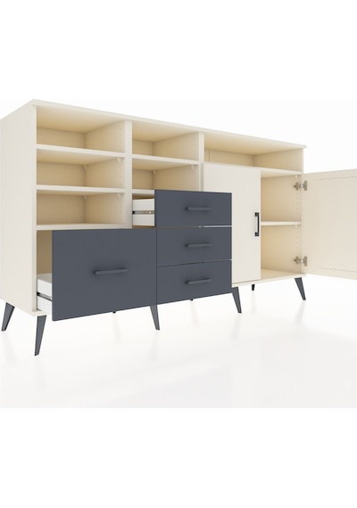 Kronos Konsol 7 Raflı 4 Çekmeceli 2 Kapaklı 176x59x99 Aytaşı-ayta Aytaşı-aytaşı/antrasit Kronos Konsol 7 Raflı 4 Çekmeceli 2 Kapaklı 176x59x99 Aytaşı-ayta Aytaşı-aytaşı/antrasit