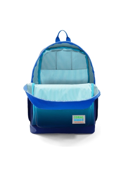 Coral High Kids Lacivert Mavi Renk Geçişli Dört Bölmeli Okul Sırt Çantası 23745