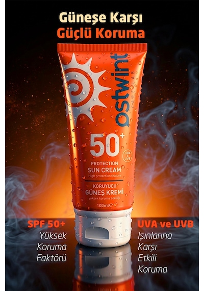 Ostwint Koruyucu Güneş Kremi SPF50+ 100 ML