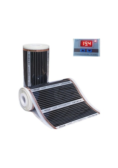 Rexva Xica Dijital Termostatlı Halı Altı Karbon Film Isıtıcı 50 x 80 CM