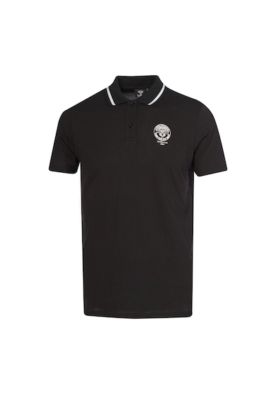 Hummel Wayne Kısa Kollu Polo Yaka Tişört 912264-2001 Siyah