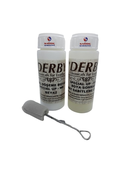 Derby Beyaz Döşeme Boyası ve Boya Sonrası Sabitleme Cilası