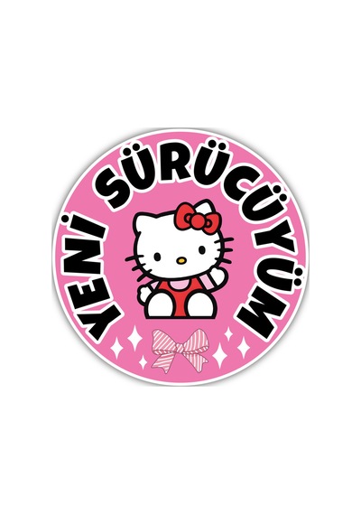 Yeni Sürücü 14x14 Cm Su Geçirmez Yüksek Çözünürlüklü Araba Motor Kask Laptop Sticker