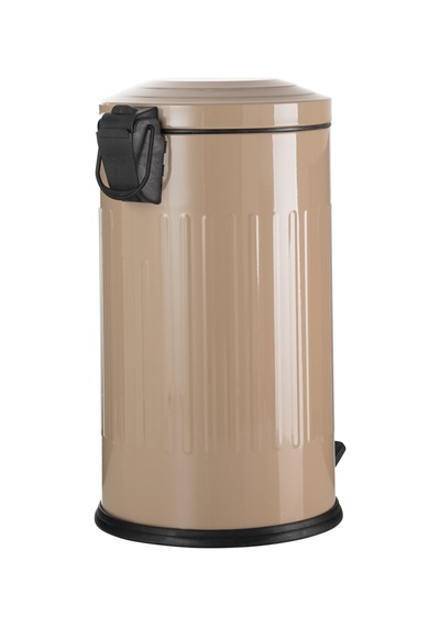 Mudo Home 16lt Pedallı Vıntage Çöp Kovası Bej