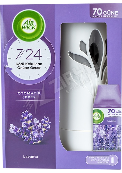 2 Adet Airwick Makine+yedek Lavanta Diğer