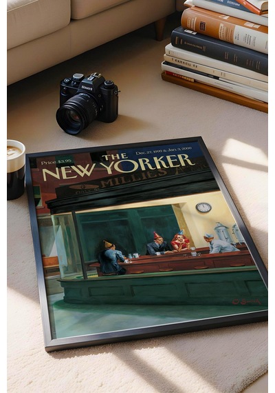 The New Yorker Çerçeveli Tablo December 27 1999