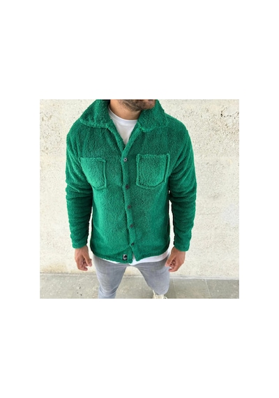 Butik İstanbul Erkek Pelüş Polar Hırka Gömlek Yakalı, İlik Düğmeli, Göğüs Cepli, Yumuşak Dokulu Kışlık Regular Fit Rahat Günlük Model - Çimen Yeşili Yeşil Butik İstanbul Erkek Pelüş Polar Hırka Gömlek Yakalı, İlik Düğmeli, Göğüs Cepli, Yumuşak Dokulu Kışlık Regular Fit Rahat Günlük Model - Çimen Yeşili Yeşil