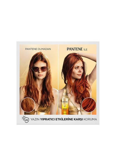 Pro-v Sunkiss Glow, Güneş Ve Klor Koruyucu Durulanmayan Saç Spreyi 200ml X 2