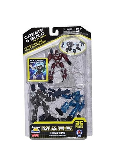 S00040930 Sun-hpk-figür Set M.a.r.s.heros 3lü 35prç.3a.