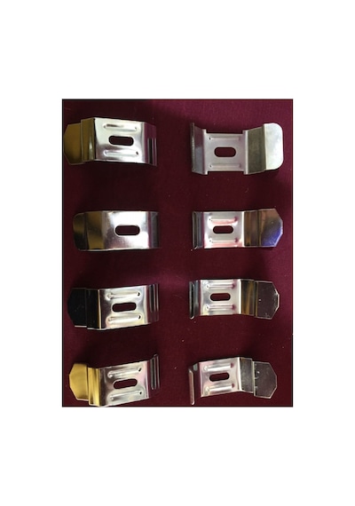 Dar Kasa Stor Zebra Metal Portray 100 Adet Gri