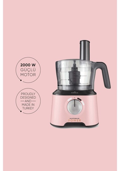 Karaca Mastermaid Power 10 in1 2000 W Mutfak Robotu