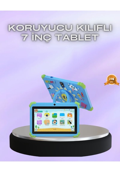 Taşınabilir 7 İnç Tablet Göz Koruyucu Ekran Ve Uzun Pil Ömrü