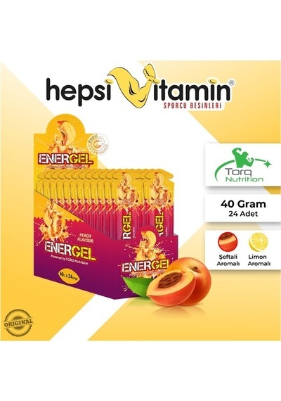 Torq Nutrition Energel Enerji Ve Performans Jeli 40 Gr 24 Adet