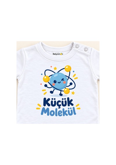 Babylimon Küçük Molekül Beyaz Kısa Kollu Çıtçıtlı Bebek Zıbını Beyaz - Küçük Molekül - 928161951 Beyaz - Küçük Molekül Babylimon Küçük Molekül Beyaz Kısa Kollu Çıtçıtlı Bebek Zıbını Beyaz - Küçük Molekül - 928161951 Beyaz - Küçük Molekül