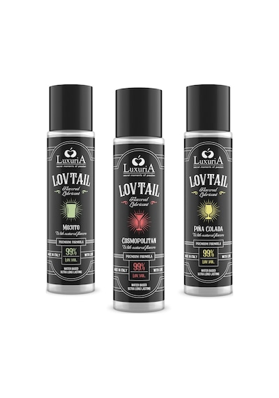 Luxuria Lovtail Kokteyl Keyfi Aromalı Kayganlaştırıcı Jel Seti
