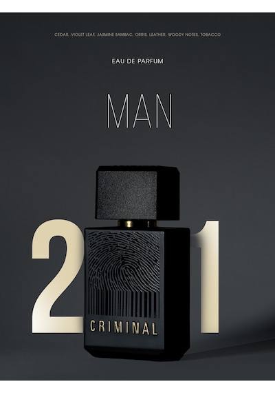 Criminal Man 21 Edp 50 ml Erkek Parfüm