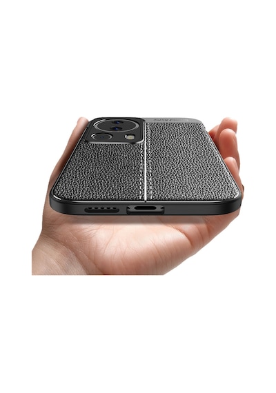 Xiaomi Mi 13 Lite Kılıf Deri Tarzı Niss Silikon Case Kapak