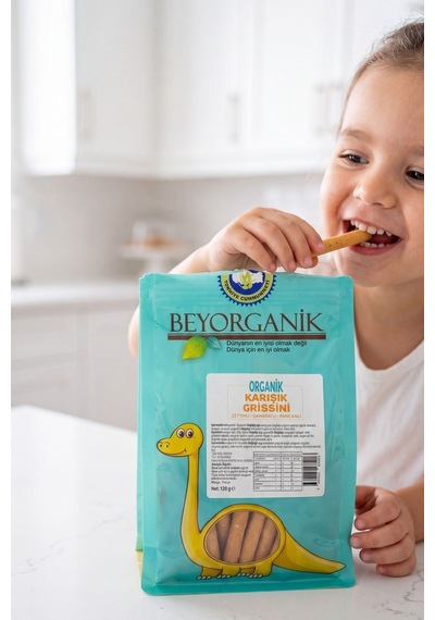Organik Karışık Grissini 120 G