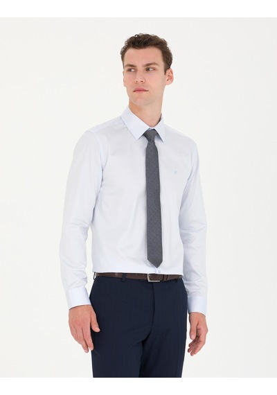 Pierre Cardin Erkek Açık Mavi Basic Gömlek 50277147-vr003 Açık Mavi
