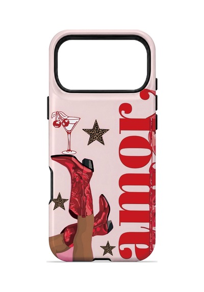 Velvoria Valestra Amour Leopar Apple iPhone Uyumlu 17 Pro Darbe Korumalı Kılıf Valestra Select - Amour Leopar
