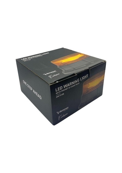 Dm-910b Led Tepe Lambası - Lamba - Mıknatıslı & Çakmak Soketli - Ip67 Ece R65 Onaylı