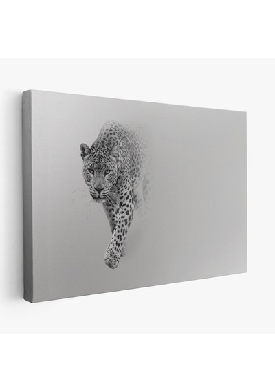 Es10 BOXING065 Leopar Dekoratif Kanvas Tablo 1154 (50 x 70)