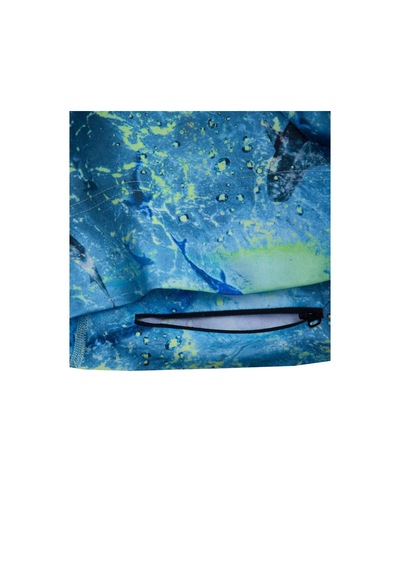 Stafu Pro Bogeyman Shark Blue Lime Bandana Bandana-bn-sbl Çok Renkli