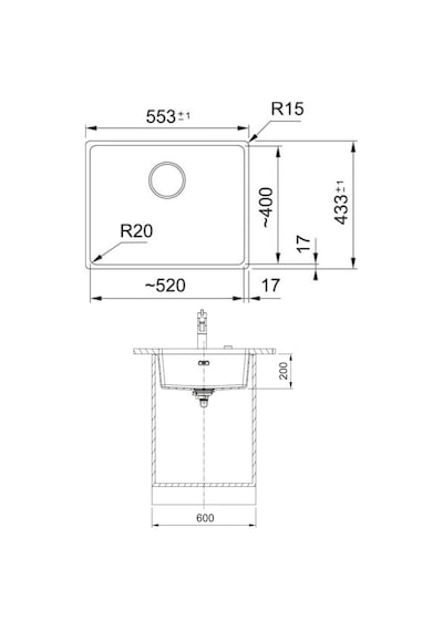 Franke Maris Mrg 110-52 Granit Eviye + Active Plus 2.0 Armatür + Bianco Sıvı Sabunluk Set 3'lü