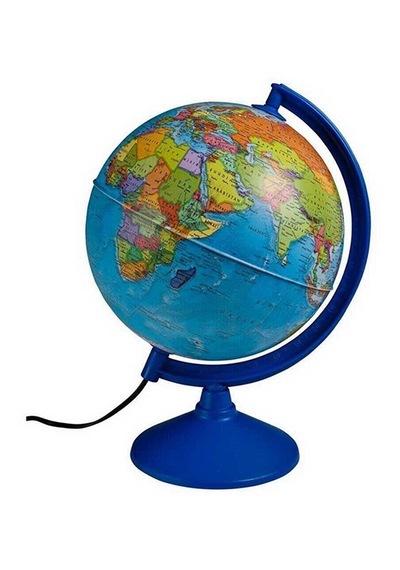 Gürbüz Küre Işıklı Siyasi Küre 26 Cm