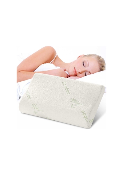 Visco Boyun Destek Yastığı Ortopedik Visco Yastık 40X60 CM 11 CM