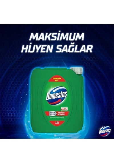 Domestos Çamaşır Suyu Çam Ferahlığı 3240 Ml Diğer
