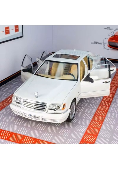1:24 W140 Sel Kapıları Açılabilen Model Araba