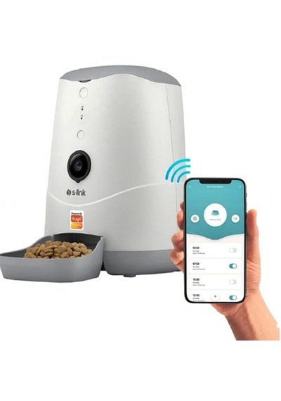 S-Link Akıllı Evcil Hayvan Besleme Kapı 1080p Wi-fi Tuya Destekli Sl-20