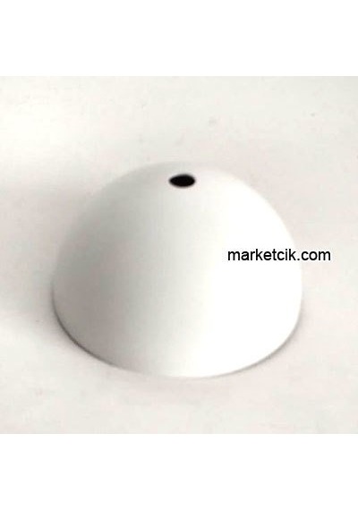 Marketcik Avize Abajur İçin Beyaz Plastik Küre Rozans