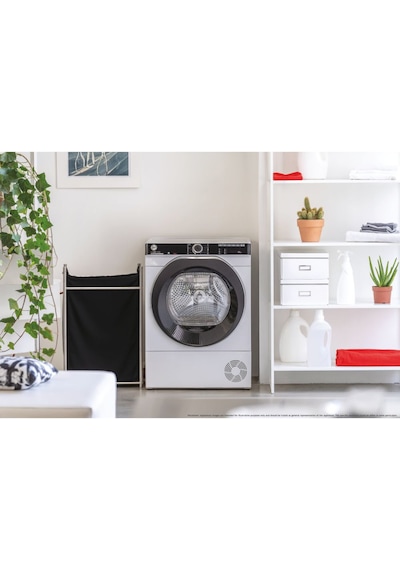 Hoover NDPEH 9A3TCBEXMSS 9 KG Wi-Fi + Bluetooth Isı Pompalı Çamaşır Kurutma Makinesi