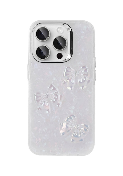 Apple Uyumlu iPhone 15 Pro Kılıf Kabartma Figürlü Parlak Zore Eralli Silikon Kapak