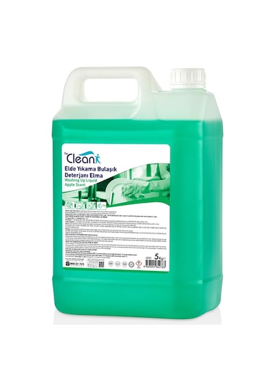 By Clean Elde Yıkama Bulaşık Deterjanı Elma 5 KG