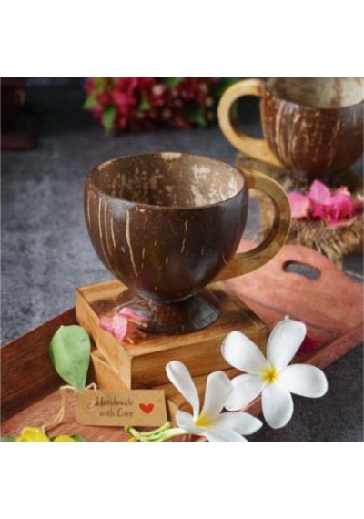Hindistan Cevizi Coconat Bardak Coconut Glass