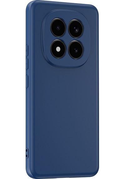 Xiaomi Redmi Note 15 Pro Plus Kılıf Kadife Iç Yüzey Yumuşak Dokulu Kamera Korumalı Ince Silikon Kapak Mara Kırmızı