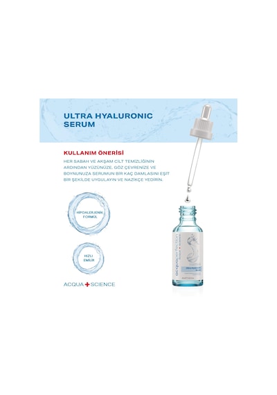 Acqua Perfection Ultra Hyaluronic Yoğun Nemlendirici Hyaluronik Serum 30 ML