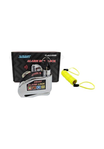 Gear5 Alarmlı Motosiklet Disk Kilidi 110db Çelik D-1