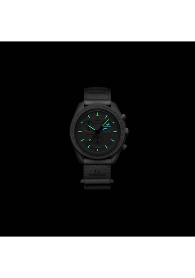 Swatch Omega Moonswatch Mission To The Moonphase So33w700 Beyaz