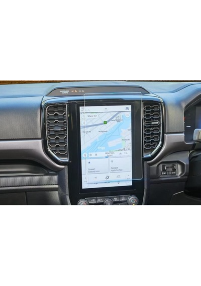 Ford Ranger 12 İnç Ekran Koruyucu Multimedya Şeffaf