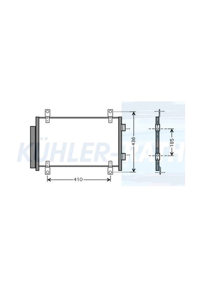 Fiat Ducato Peugeot Boxer Delphi Klima Radyatörü Fr 1347842080:6455ec Delphi