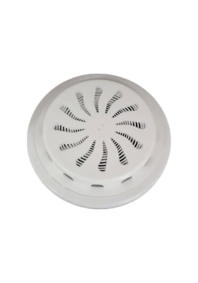 Orret Home Ayarlı Doğalgaz Cam Menfezi Beyaz Ø18cm - Aç-kapa Ayarlanabilir Soğuk Hava Engelleyen Cam Menfezi - Şeffaf Panel Hava Kapaklı Havalandırma Menfezi