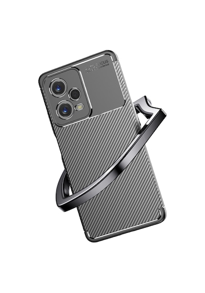 Oppo Reno 3 Kılıf Focus Karbon Kamera Korumalı Esnek Silikon Kılıf